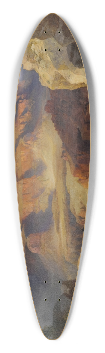 Thomas Moran - Grand Canyon, Arizona 39.3 inch art pintail longboard deck