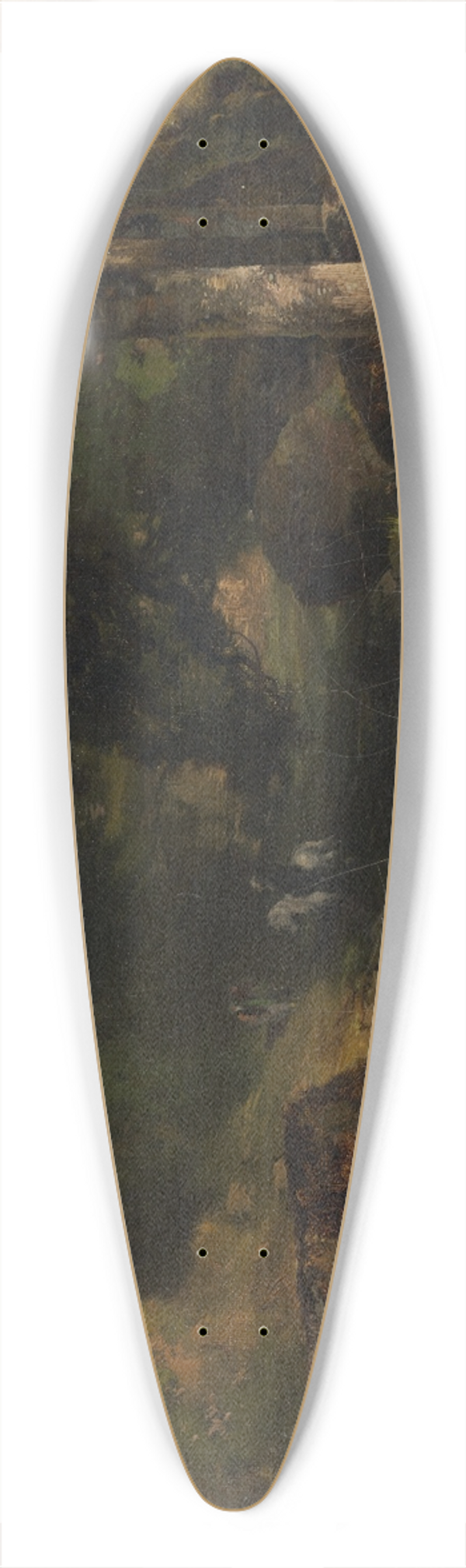 Thomas Moran - The Dell 39.3 inch art pintail longboard deck