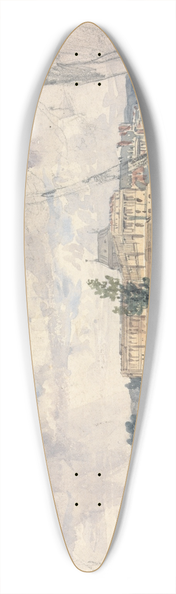 Thomas Shotter Boys - Versailles 39.3 inch art pintail longboard deck