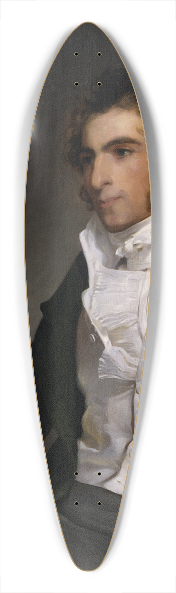 Thomas Sully - Daniel La Motte 39.3 inch art pintail longboard deck