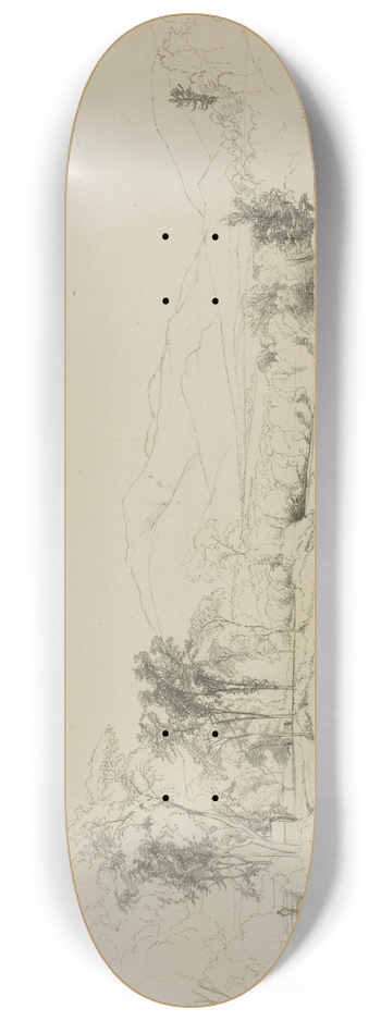 David Johnson - July  Mount Lafayette, N.H. 8.25 inch art skate deck