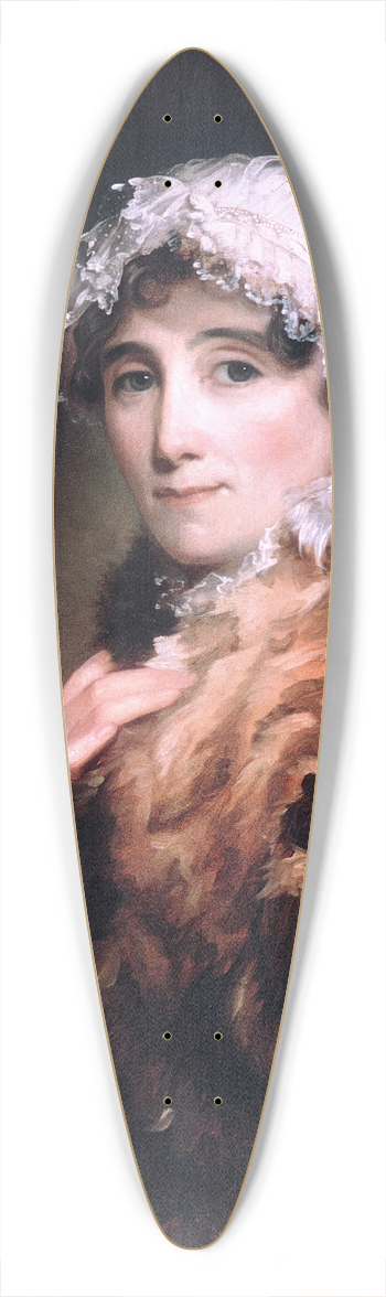 Thomas Sully - Mrs. Katherine Matthews 39.3 inch art pintail longboard deck