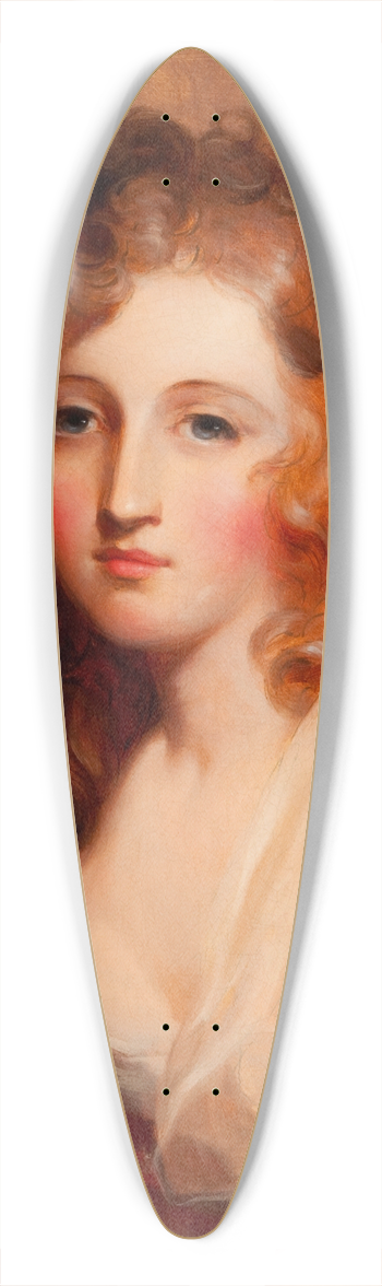 Thomas Sully - The Hours 39.3 inch art pintail longboard deck