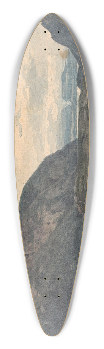 Thomas Sully - The Hudson From Phillips 39.3 inch art pintail longboard deck