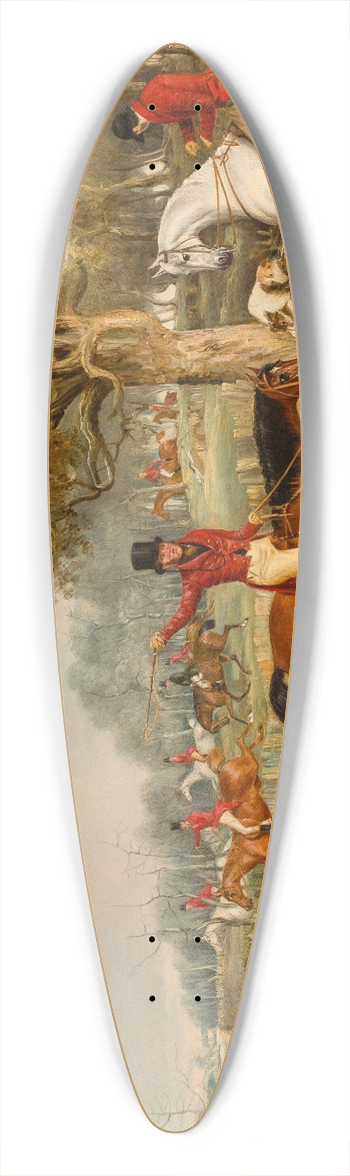 Thomas Walker Bretland - Gone away 39.3 inch art pintail longboard deck