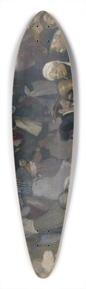 Thophile Alexandre Steinlen - 14 juillet 39.3 inch art pintail longboard deck