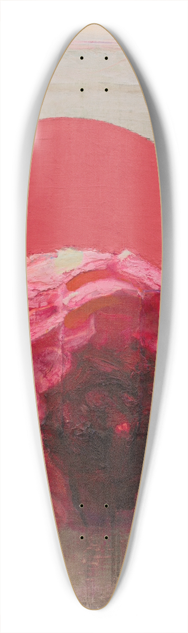 Tiit Psuke - Laine ja Laine IV 39.3 inch art pintail longboard deck