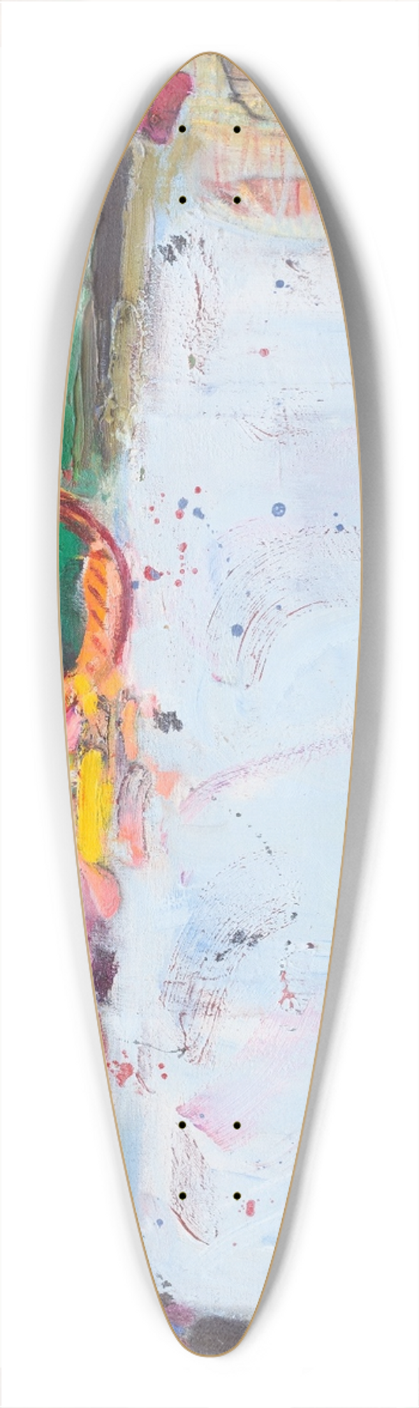 Tiit Psuke - Portaal. Valvab ja valgustab III 39.3 inch art pintail longboard deck