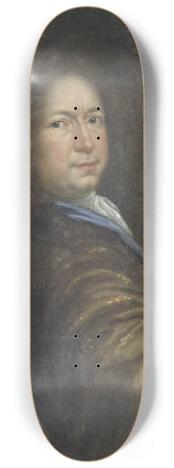 David Klcker Ehrenstrahl - Self-portrait 8.25 inch art skate deck