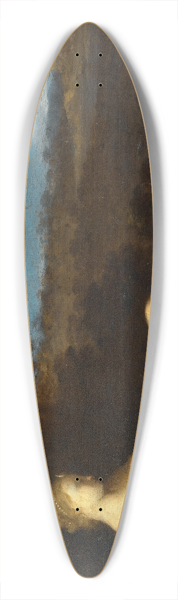 Toussaint Gelton - Resting Diana 39.3 inch art pintail longboard deck