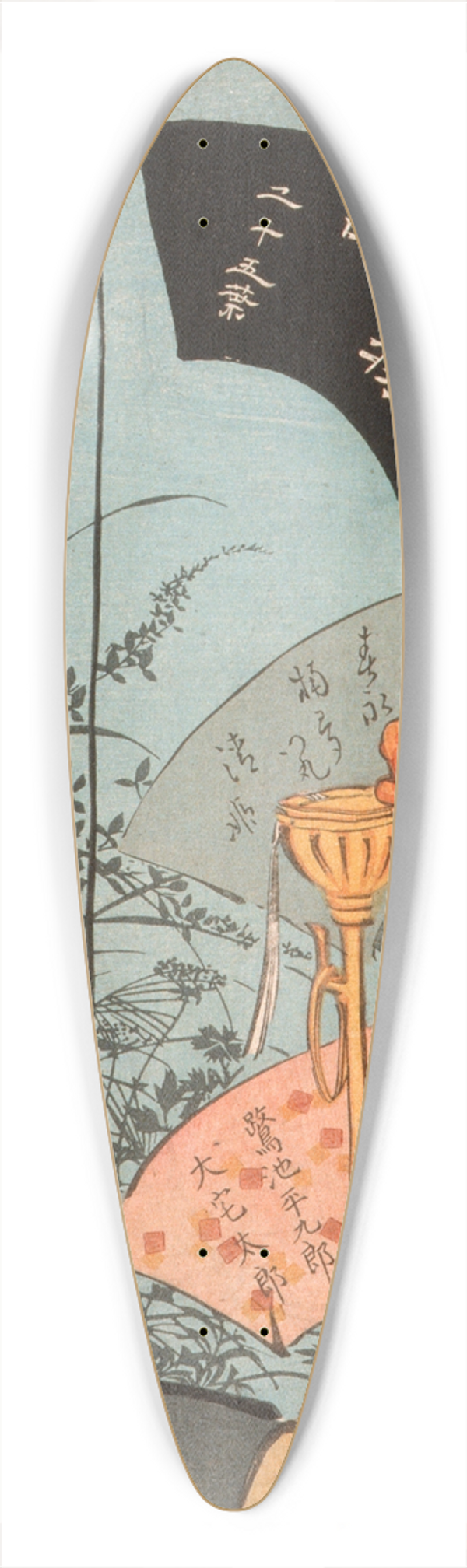 Tsukioka Yoshitoshi - Title page 39.3 inch art pintail longboard deck