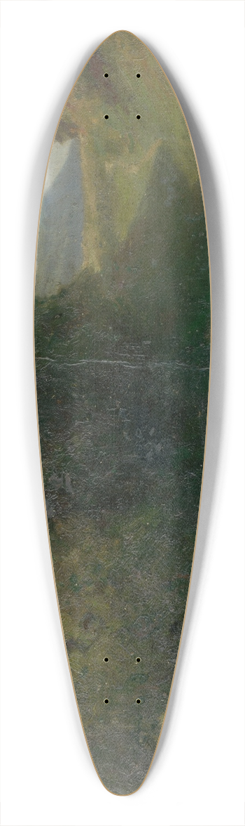 udovt ordk - ari Valley 39.3 inch art pintail longboard deck