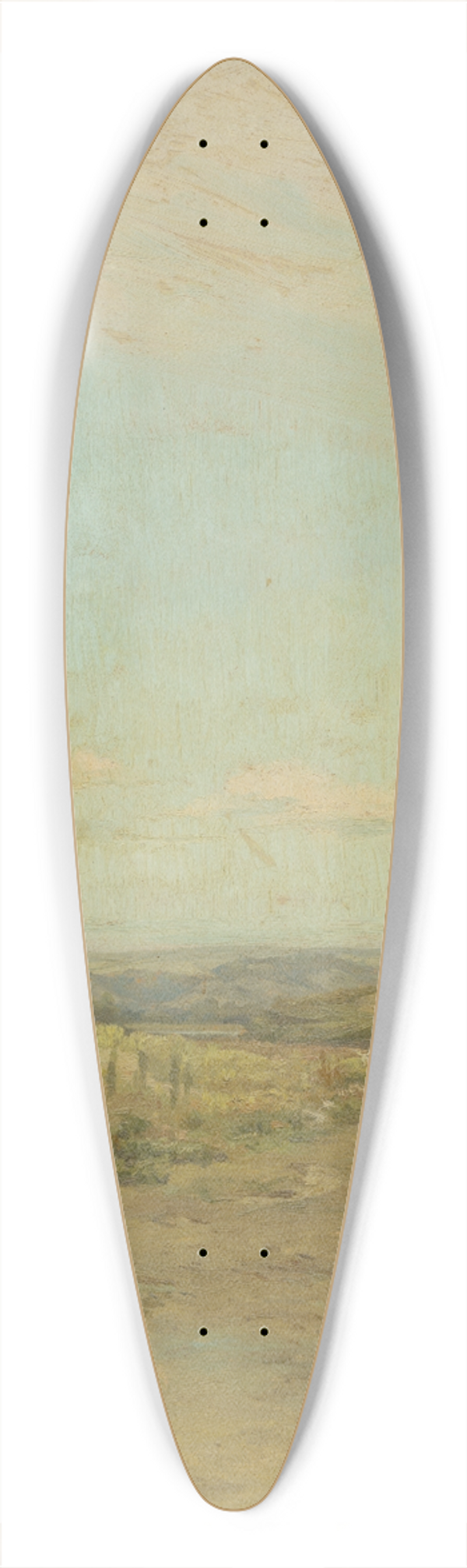 udovt ordk - Little shepherdess 39.3 inch art pintail longboard deck