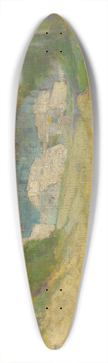 udovt ordk - Village 39.3 inch art pintail longboard deck