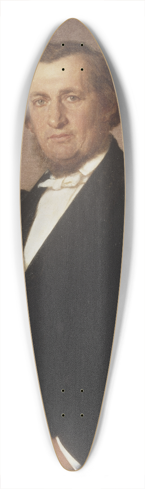 Uno Troili - Andr Oskar Wallenberg 39.3 inch art pintail longboard deck