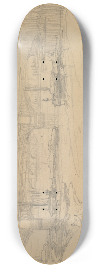 David Roberts - From London Bridge 8.25 inch art skate deck