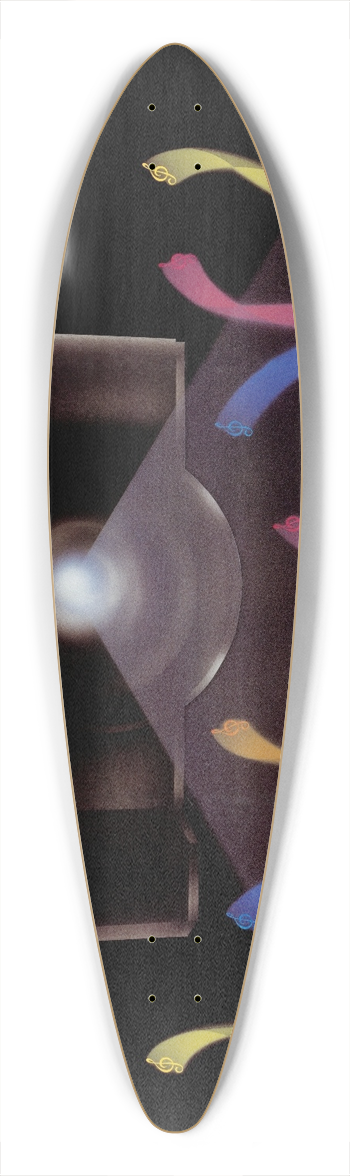 U.S. Information Agency - Contemporary American Composers. Photographs by Gene Bagnato 39.3 inch art pintail longboard deck