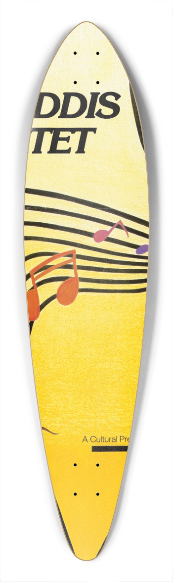 U.S. Information Agency - JAZZ: Jon Faddis Quartet 39.3 inch art pintail longboard deck