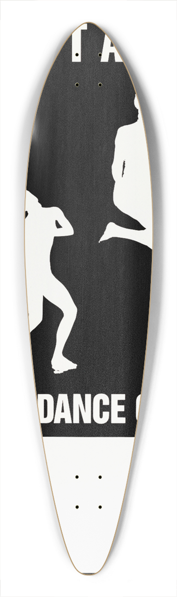 U.S. Information Agency - Paul Taylor. Taylor 2 Dance Company 39.3 inch art pintail longboard deck
