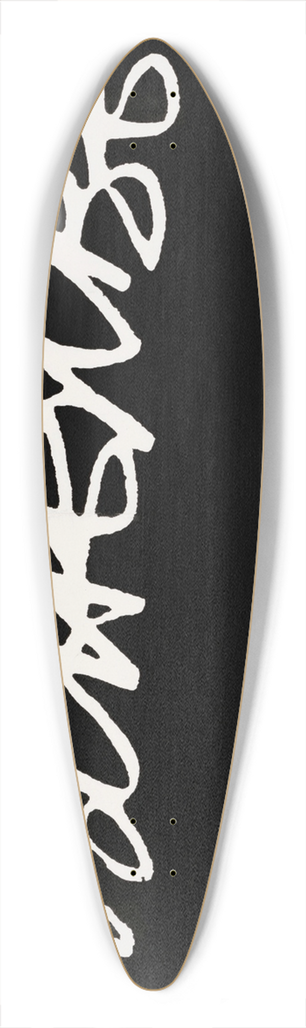 U.S. Information Agency - Rauschenberg 39.3 inch art pintail longboard deck