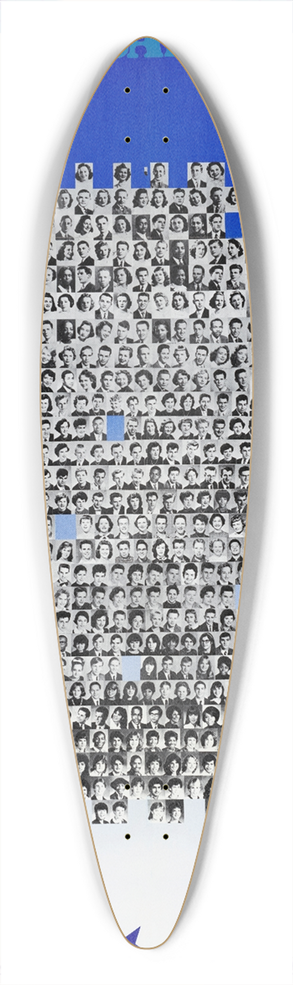 U.S. Information Agency - The American Teenager 39.3 inch art pintail longboard deck