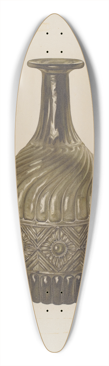 Van Silvay - Bottle 39.3 inch art pintail longboard deck