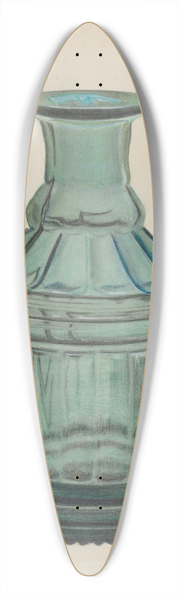 Van Silvay - Carafe 39.3 inch art pintail longboard deck