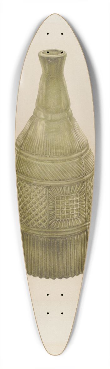 Van Silvay - Decanter 39.3 inch art pintail longboard deck