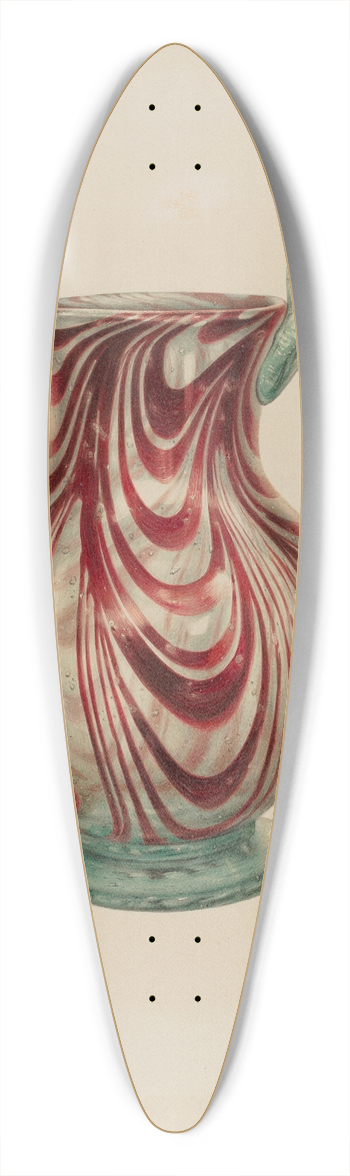 Van Silvay - Pitcher 39.3 inch art pintail longboard deck