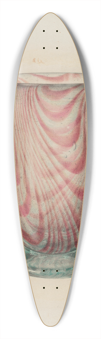 Van Silvay - Vase 39.3 inch art pintail longboard deck