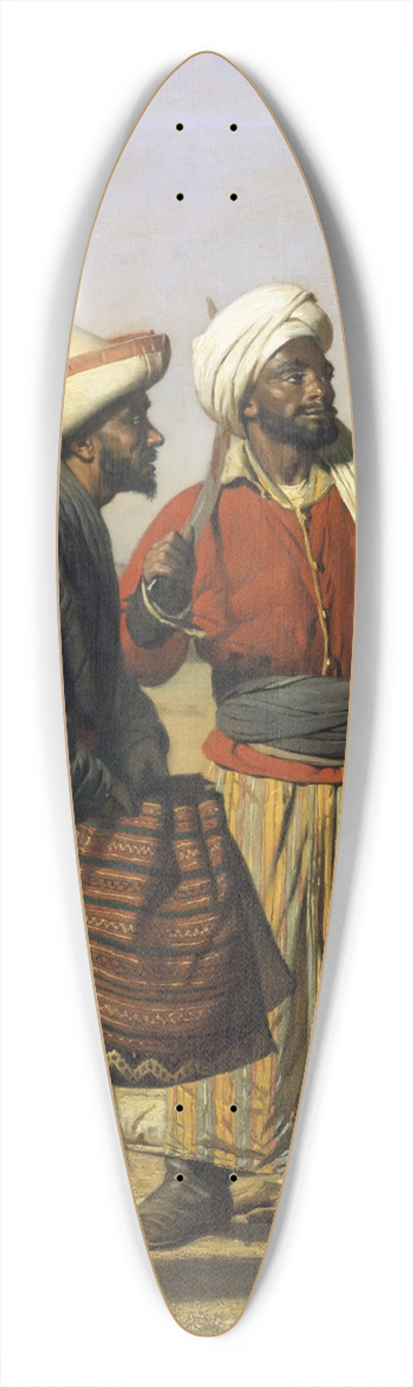 Vasily Vereshchagin - After a success 39.3 inch art pintail longboard deck