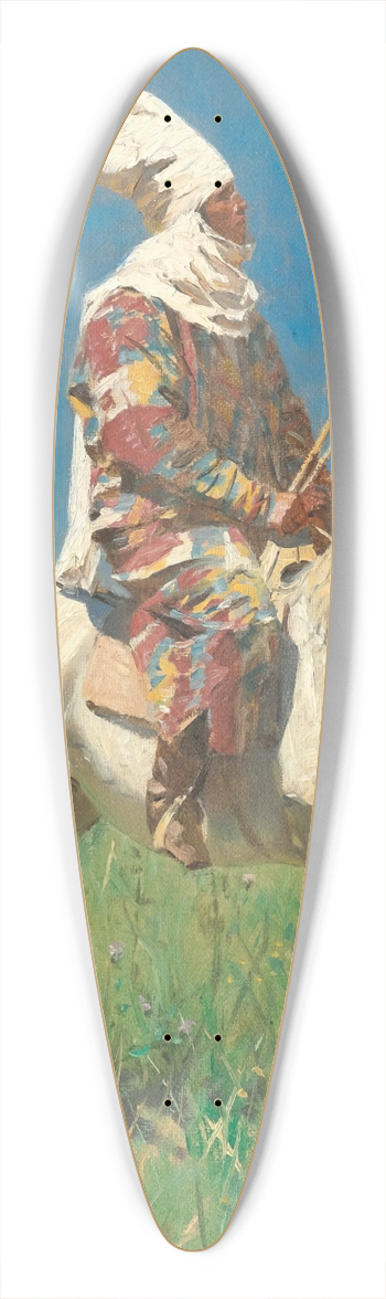 Vasily Vereshchagin - Kyrgyz 39.3 inch art pintail longboard deck