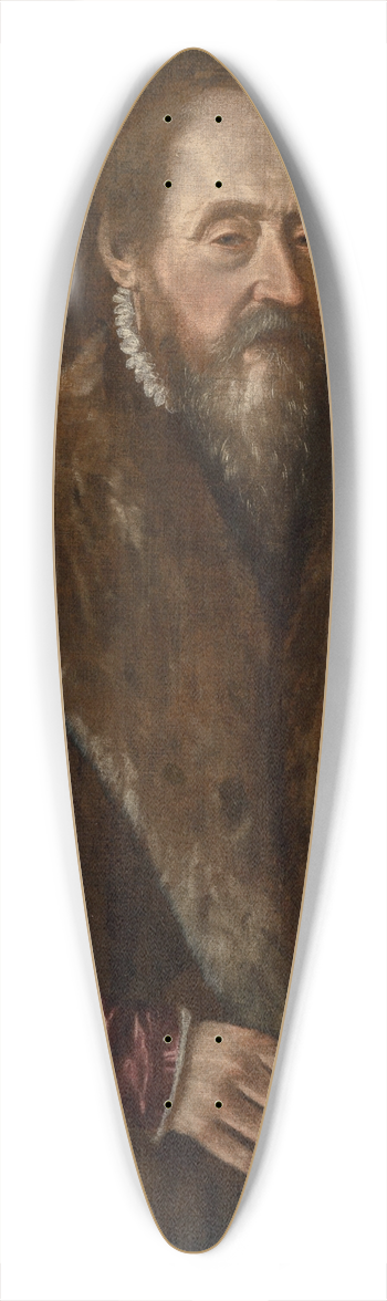 Venetian School - A portrait of a gentleman 39.3 inch art pintail longboard deck