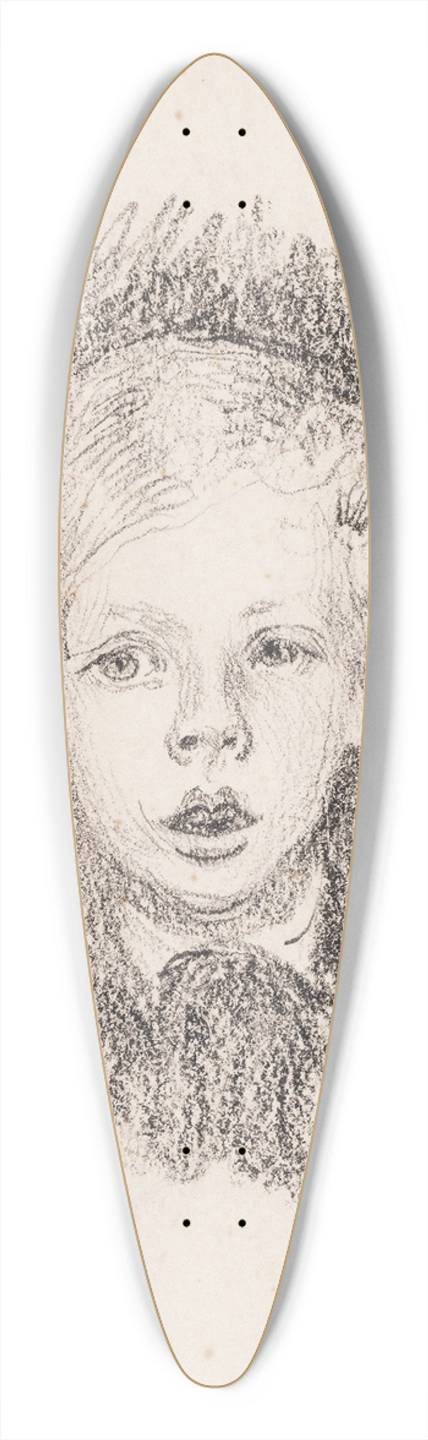 Venny Soldan-Brofeldt - Antti 39.3 inch art pintail longboard deck