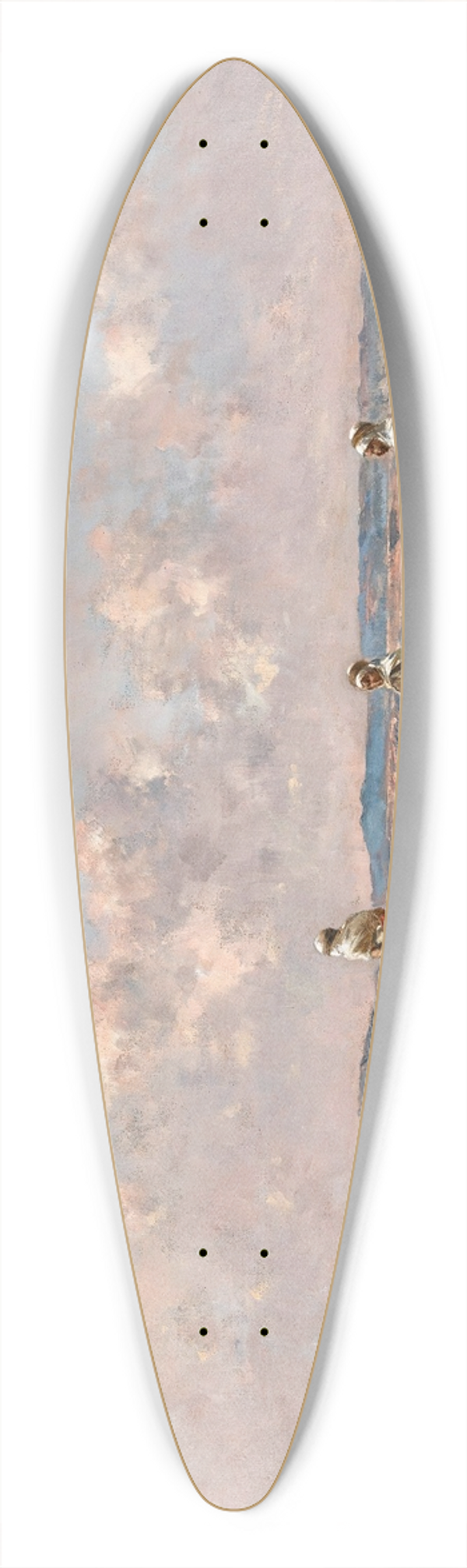 Victor Huguet - A caravan crossing the desert 39.3 inch art pintail longboard deck