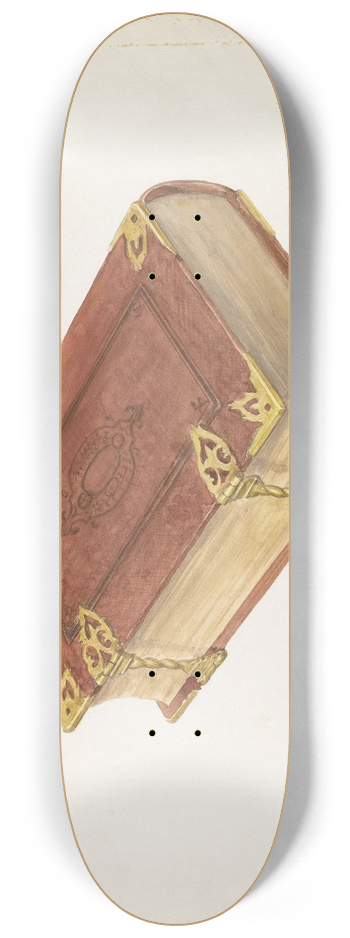 David S. De Vault - Dutch Bible 8.25 inch art skate deck