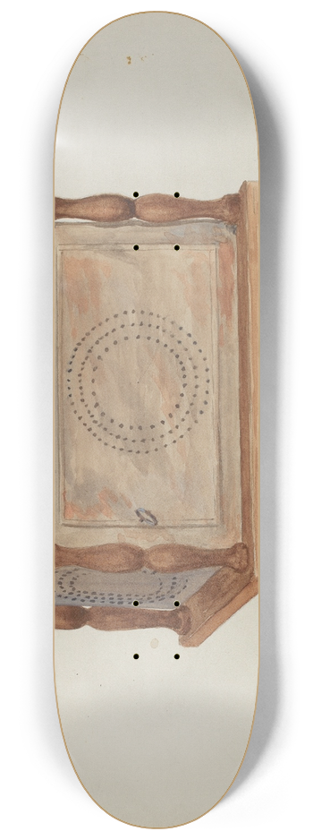 David S. De Vault - Foot Warmer 8.25 inch art skate deck