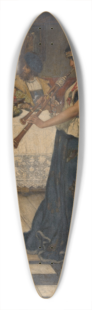 Victor Lagye - Gipsy 39.3 inch art pintail longboard deck