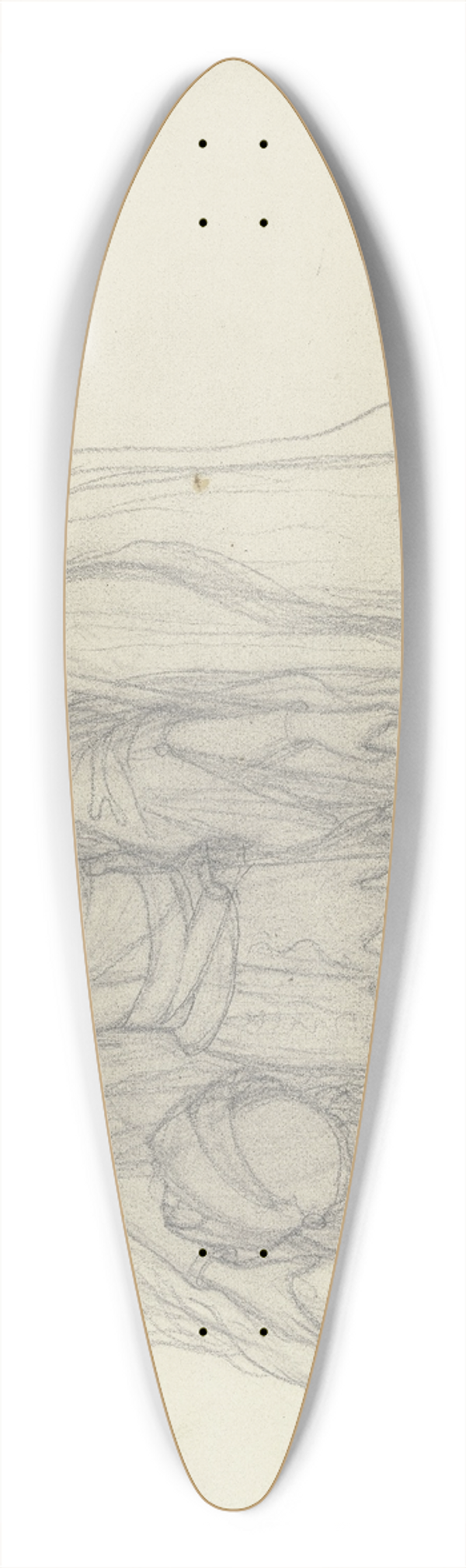 Victor Mller - Reiterin in Rstung, vor einem Pferd stehend 39.3 inch art pintail longboard deck