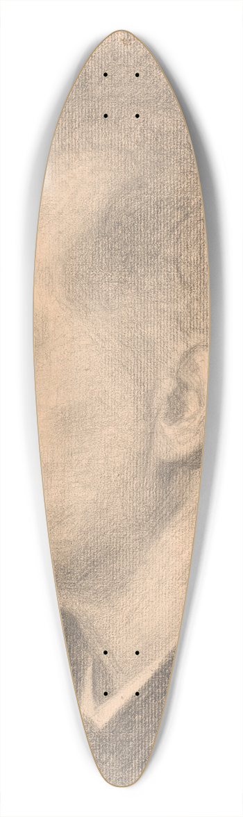 Vilhelm Hammershi - Portrt af Alfred Bramsen, profil mv 39.3 inch art pintail longboard deck