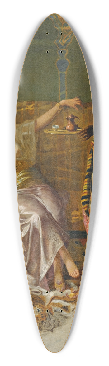 Vincent Stiepevich - In The Harem 39.3 inch art pintail longboard deck