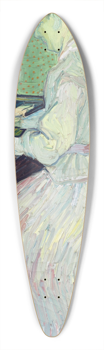 Vincent van Gogh - Marguerite Gachet at the Piano 39.3 inch art pintail longboard deck