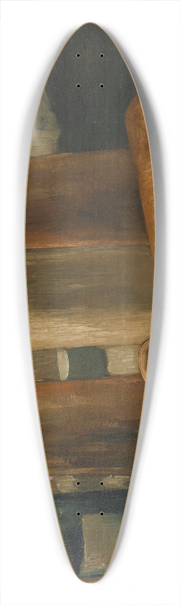 Vincent van Gogh - Stillleben mit fnf Flaschen 39.3 inch art pintail longboard deck