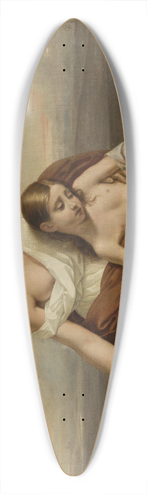 Vincenzo Camuccini - Hagar in the desert 39.3 inch art pintail longboard deck