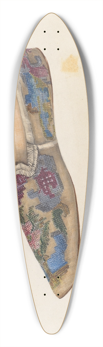 Virginia Berge - Womans Slipper 39.3 inch art pintail longboard deck