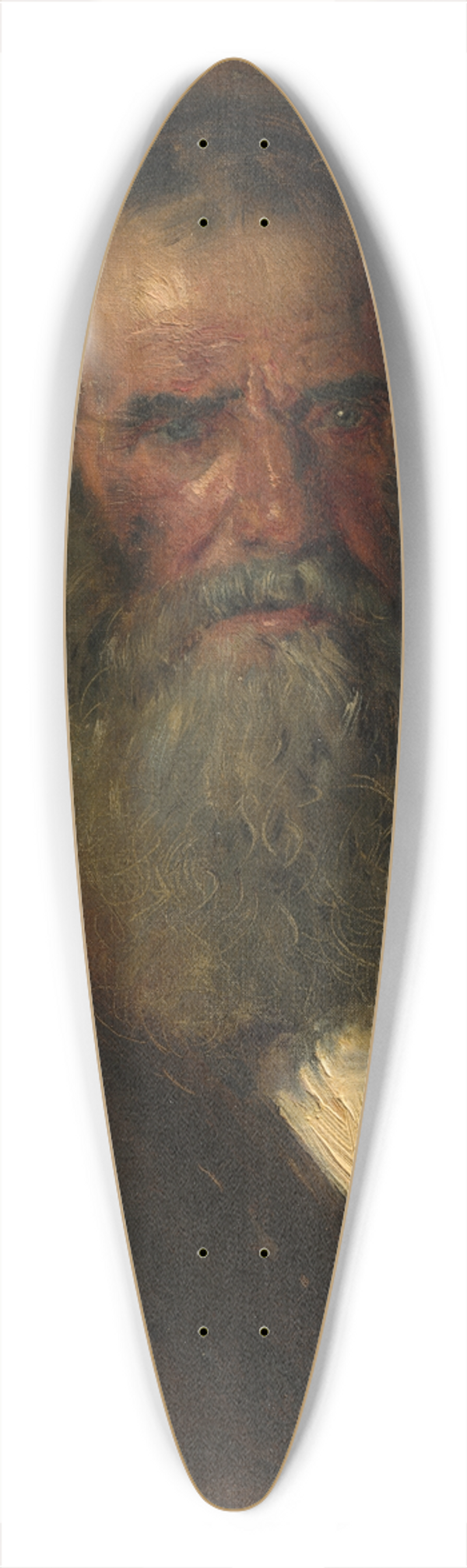 Vladimir Egorovich Makovsky - Study of the Head of an Old Man 39.3 inch art pintail longboard deck
