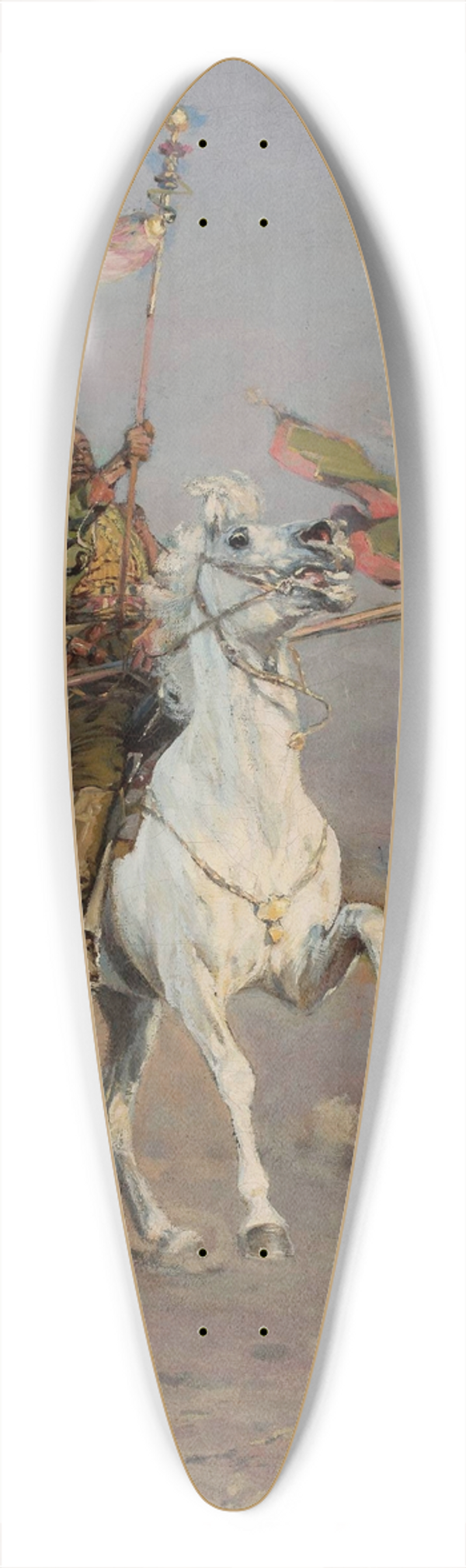 Wacaw Pawliszak - Conquest of the standard 39.3 inch art pintail longboard deck