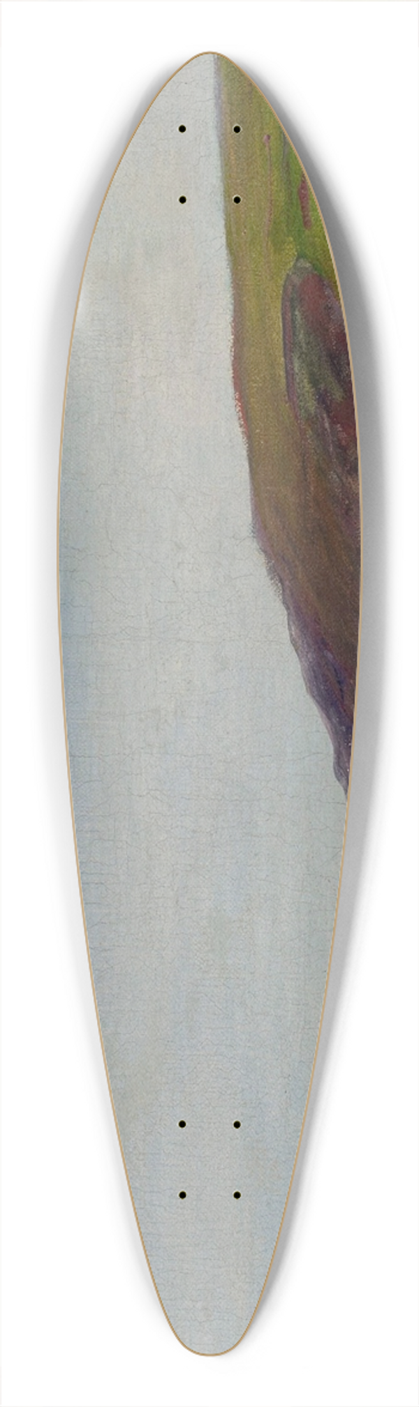 Wadysaw lewiski - Sea in springtime 39.3 inch art pintail longboard deck