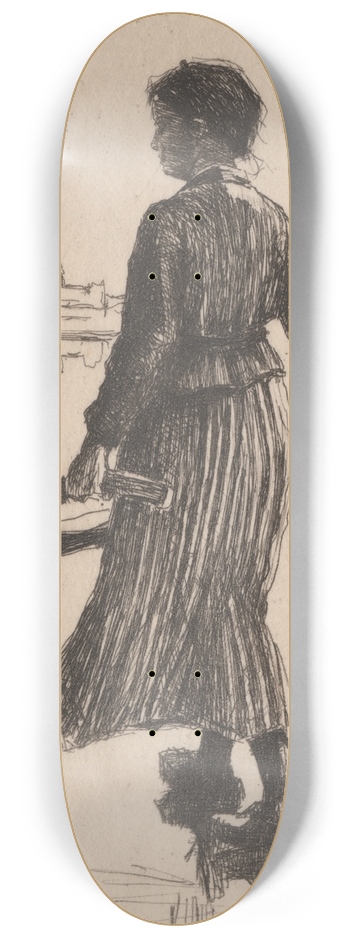 David Young Cameron - Across the Sands 8.25 inch art skate deck