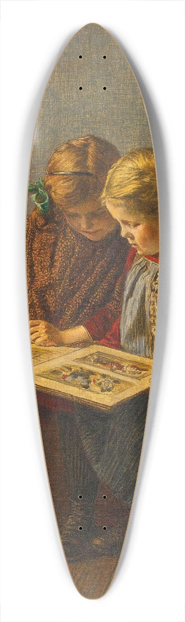 Walter Firle - The Fairy Tale (Das Mrchen) 39.3 inch art pintail longboard deck